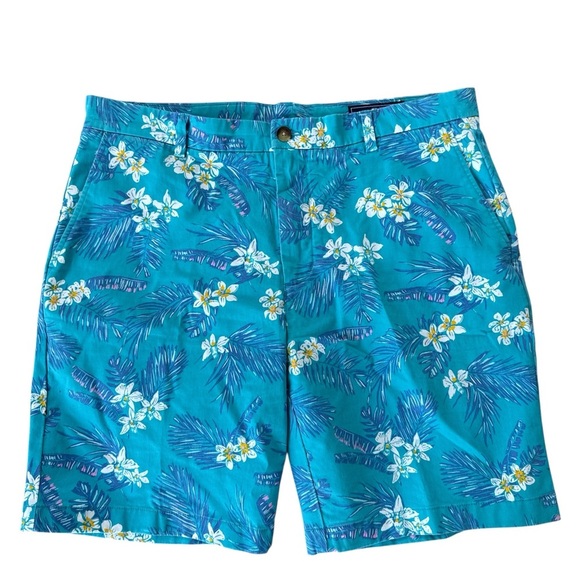Vineyard Vines Men’s Tropical Floral Curacao Breaker Shorts Classic Fit - Picture 1 of 5